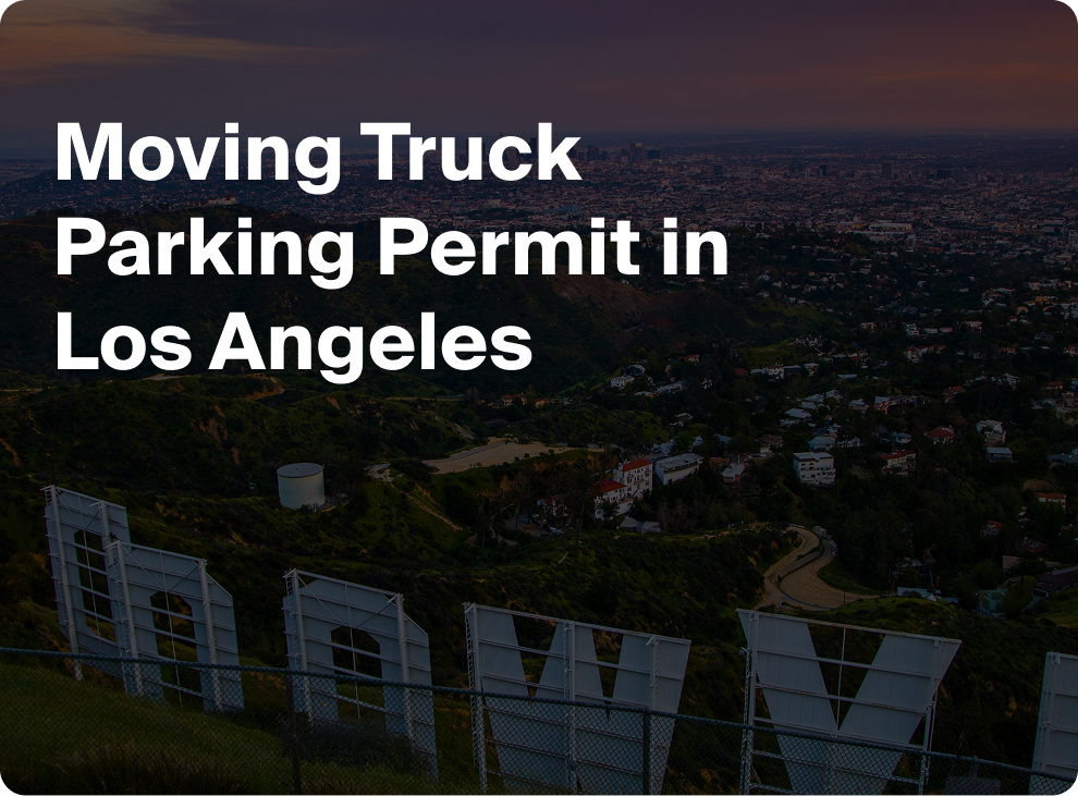 Moving Truck Parking Permit in Los Angeles